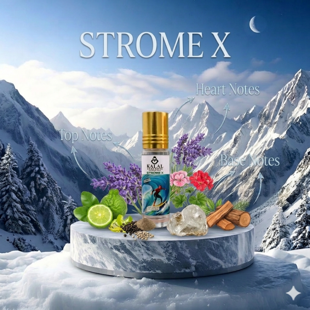 long lasting attar pure perfume inspired by dior Savage 