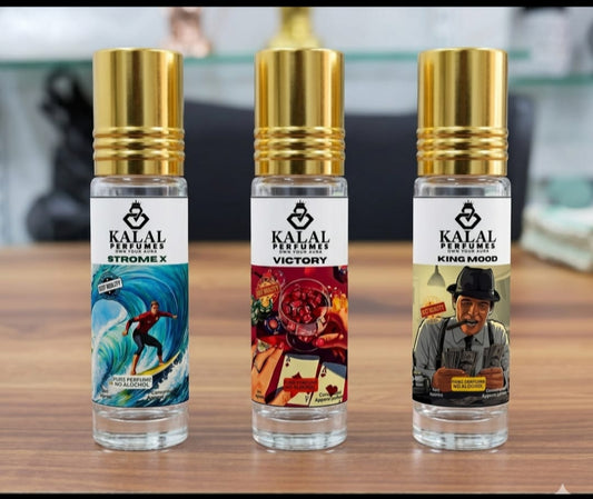 Kalal Combo Pack – Storm X · King Mood · Victory | 3 Perfume Set | Long Lasting Fragrance